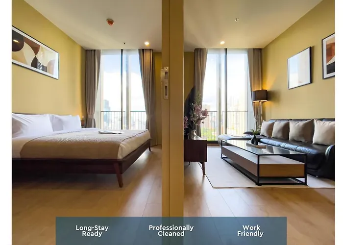 Near Bts L Large 50 Sqm L Luxury Facilities L Rooftop Pool