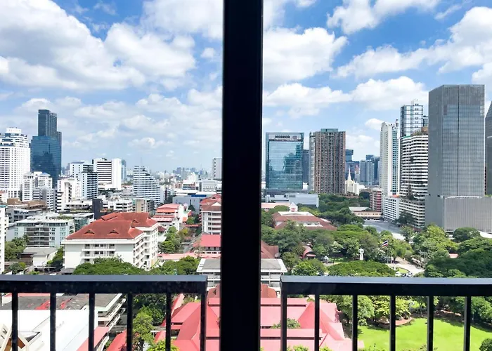 Near Bts L Large 50 Sqm L Luxury Facilities L Rooftop Pool Vakantiehuis